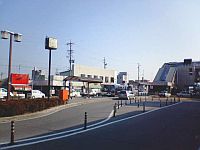 岡崎駅前の様子