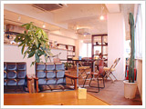 MOJI CAFE 店内